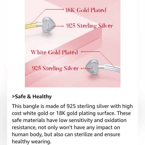 NWOT Girl's Bangal Charm Bracelet - Picture 8 of 8